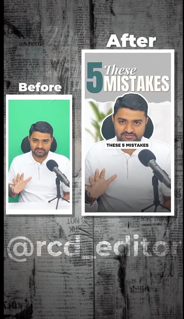 Before & After Edit